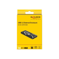 Produktbild för Delock - förvaringslåda - M.2 Card - USB 3.2 (Gen 2)