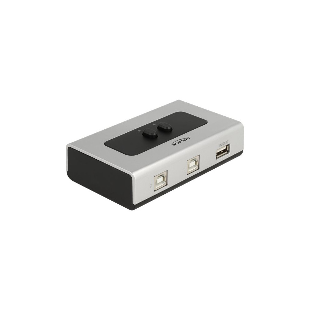 Produktbild för Delock - USB-växel - 2 portar