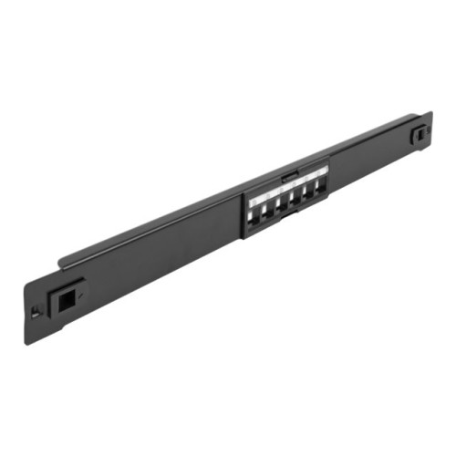 DeLOCK Delock kopplingspanel (tom) - 1U - 19"
