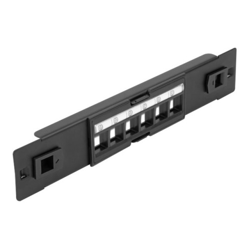 DeLOCK Delock blank keystone-patchpanel - 1U - 10"