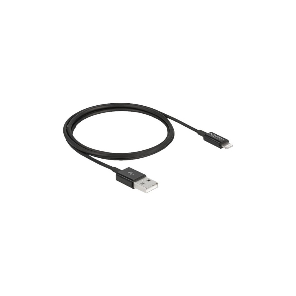 Produktbild för Delock Lightning-kabel - 1 m