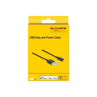 Produktbild för Delock Lightning-kabel - 1 m