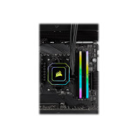 Produktbild för CORSAIR Vengeance RGB RT - DDR4 - sats - 16 GB: 2 x 8 GB - DIMM 288-pin / PC4-25600 - ej buffrad