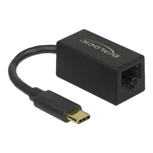 DeLOCK Delock - nätverksadapter - USB-C 3.2 Gen 1 - Gigabit Ethernet x 1