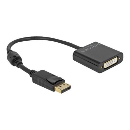 DeLOCK Delock - videokort - DisplayPort till DVI-I - 20 cm
