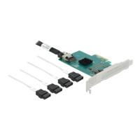 Produktbild för Delock - kontrollerkort (RAID) - SATA 6Gb/s - PCIe 2.0 x4