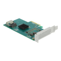 Produktbild för Delock - kontrollerkort (RAID) - SATA 6Gb/s - PCIe 2.0 x4