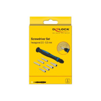 Produktbild för Delock - screwdriver handle with socket set - 8 delar