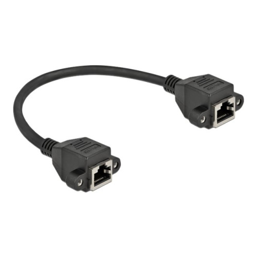DeLOCK Delock kopplingsdon för nätverk - 25 cm - svart