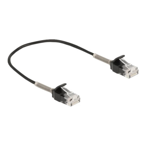 DeLOCK Delock nätverkskabel - 25 cm - svart