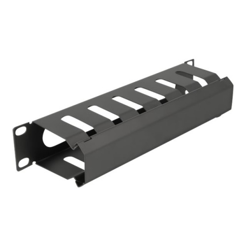 DeLOCK Delock rack cable management routing panel - 1U - 10" - with opening