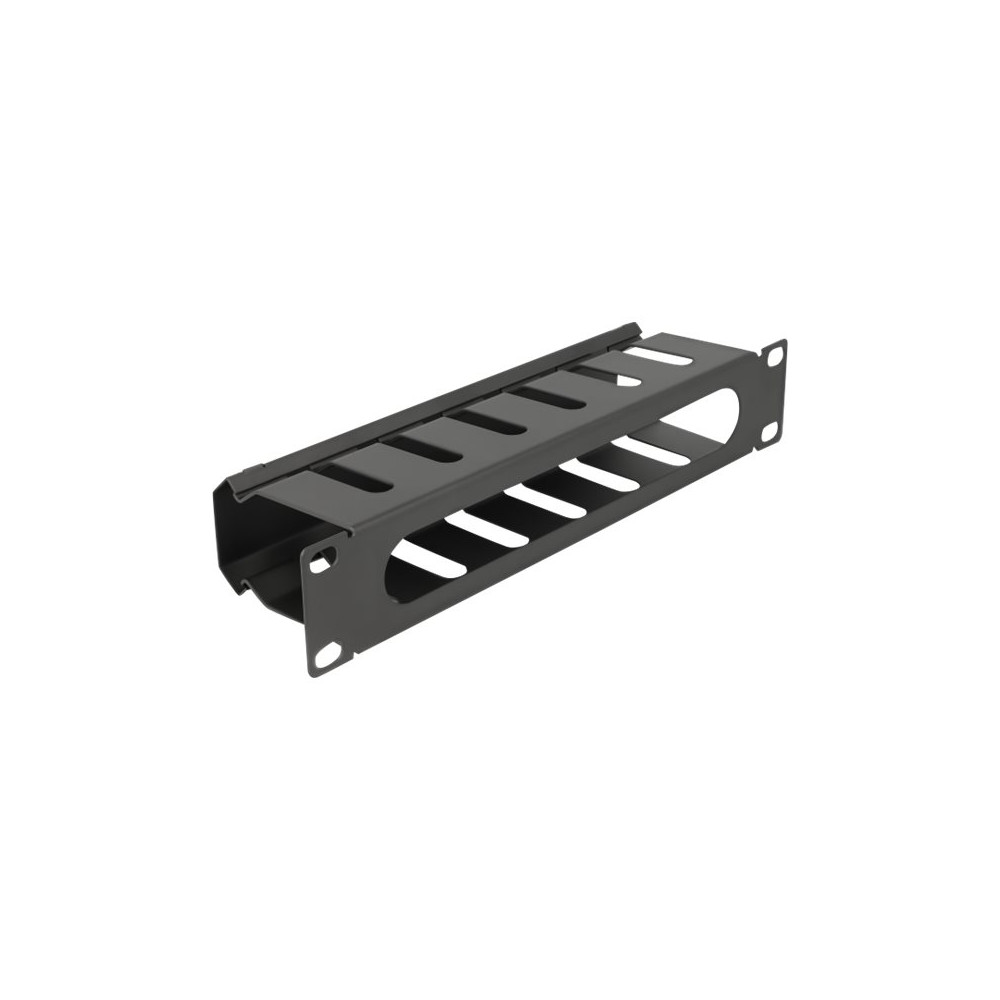 Produktbild för Delock rack cable management routing panel - 1U - 10" - with opening