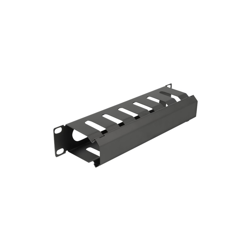 Produktbild för Delock rack cable management routing panel - 1U - 10" - with opening