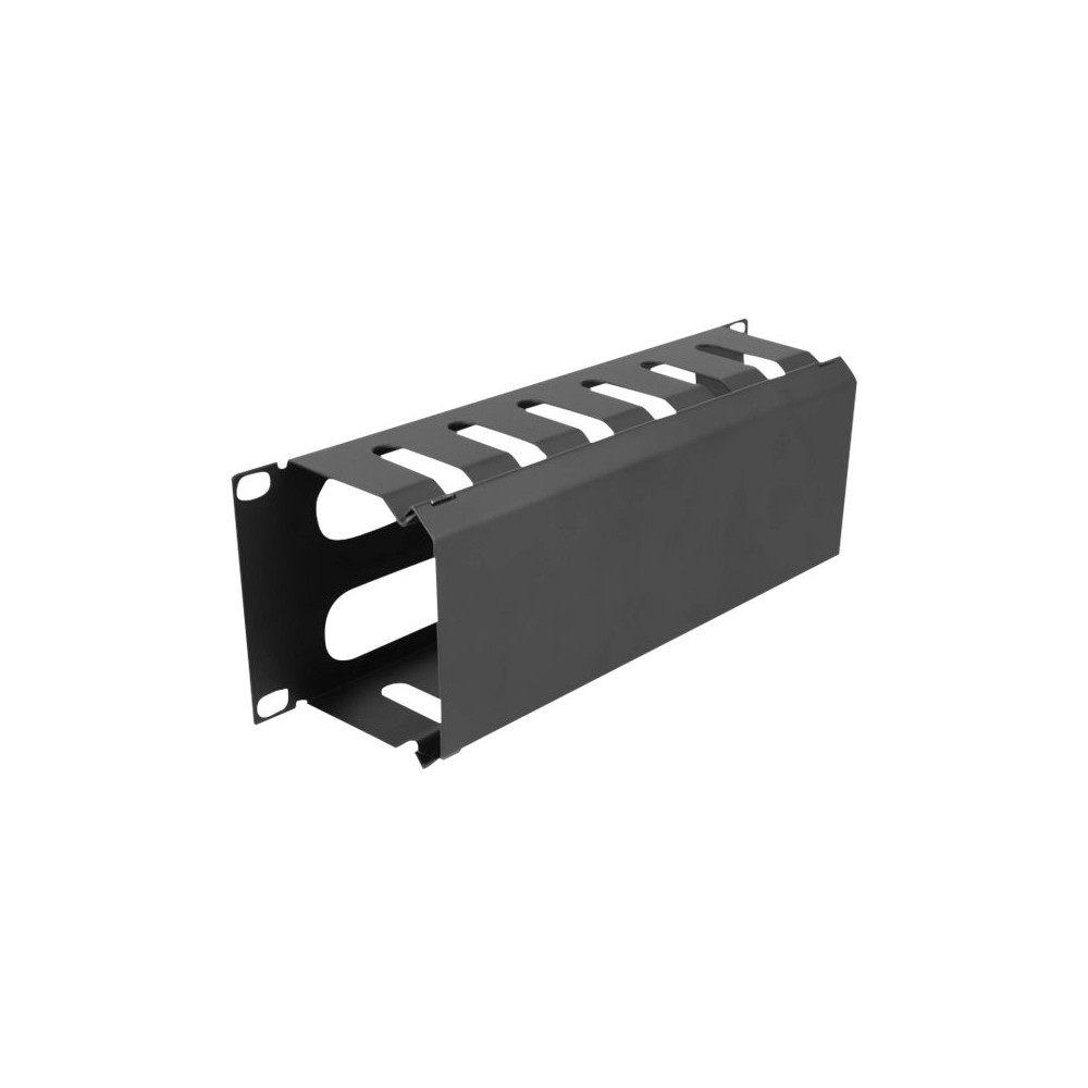 Produktbild för Delock rack cable management routing panel - 1U - 10" - with 2 openings