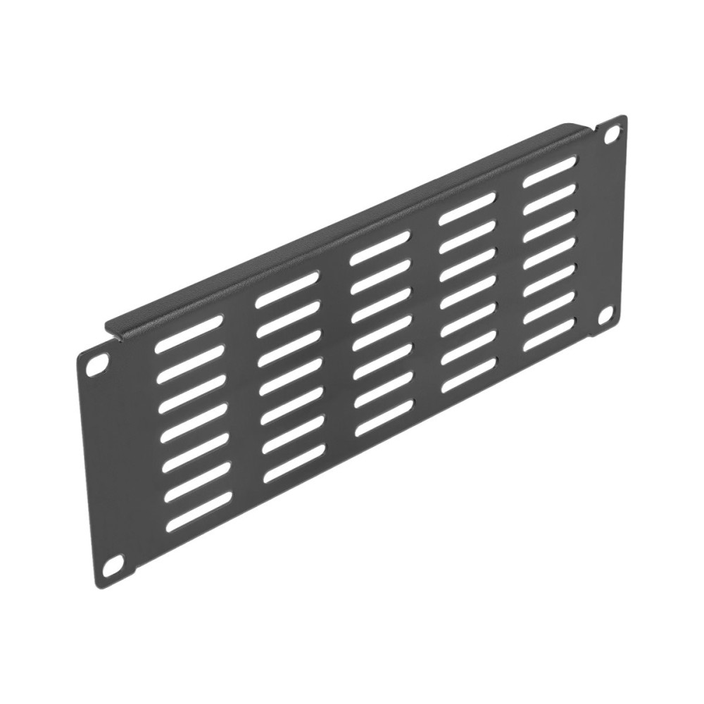 Produktbild för Delock monteringsplatta för ventilation (horisontell) - 2U - 10"