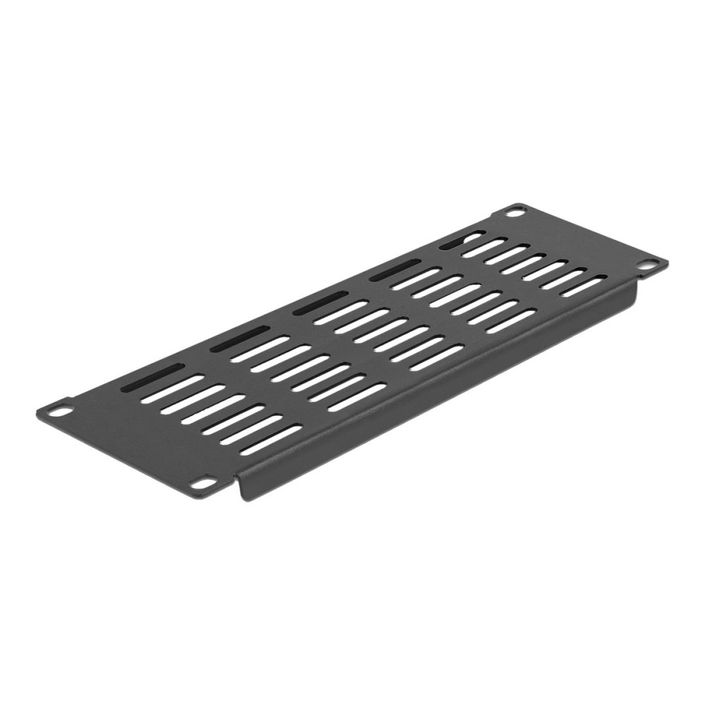Produktbild för Delock monteringsplatta för ventilation (horisontell) - 2U - 10"