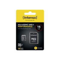 Produktbild för Intenso Performance - flash-minneskort - 16 GB - microSDHC UHS-I