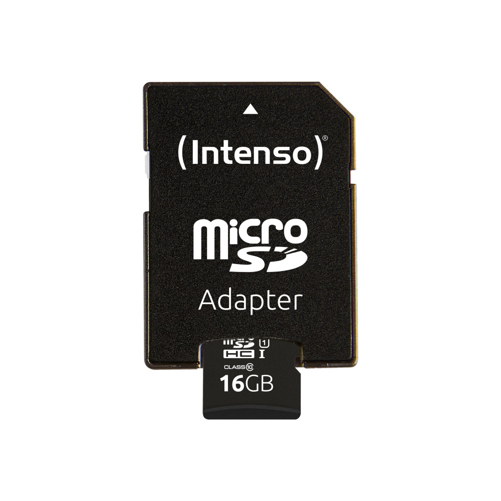 Produktbild för Intenso Performance - flash-minneskort - 16 GB - microSDHC UHS-I