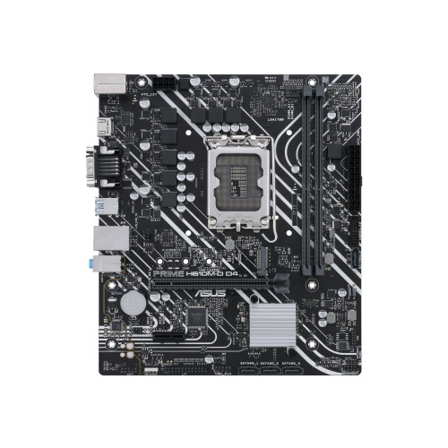 ASUSTeK COMPUTER ASUS PRIME H610M-D D4 - moderkort - micro ATX - LGA1700-uttag - H610 - Moderkort