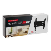 Produktbild för Maclean MC-667 konsol - för platt panel - svart