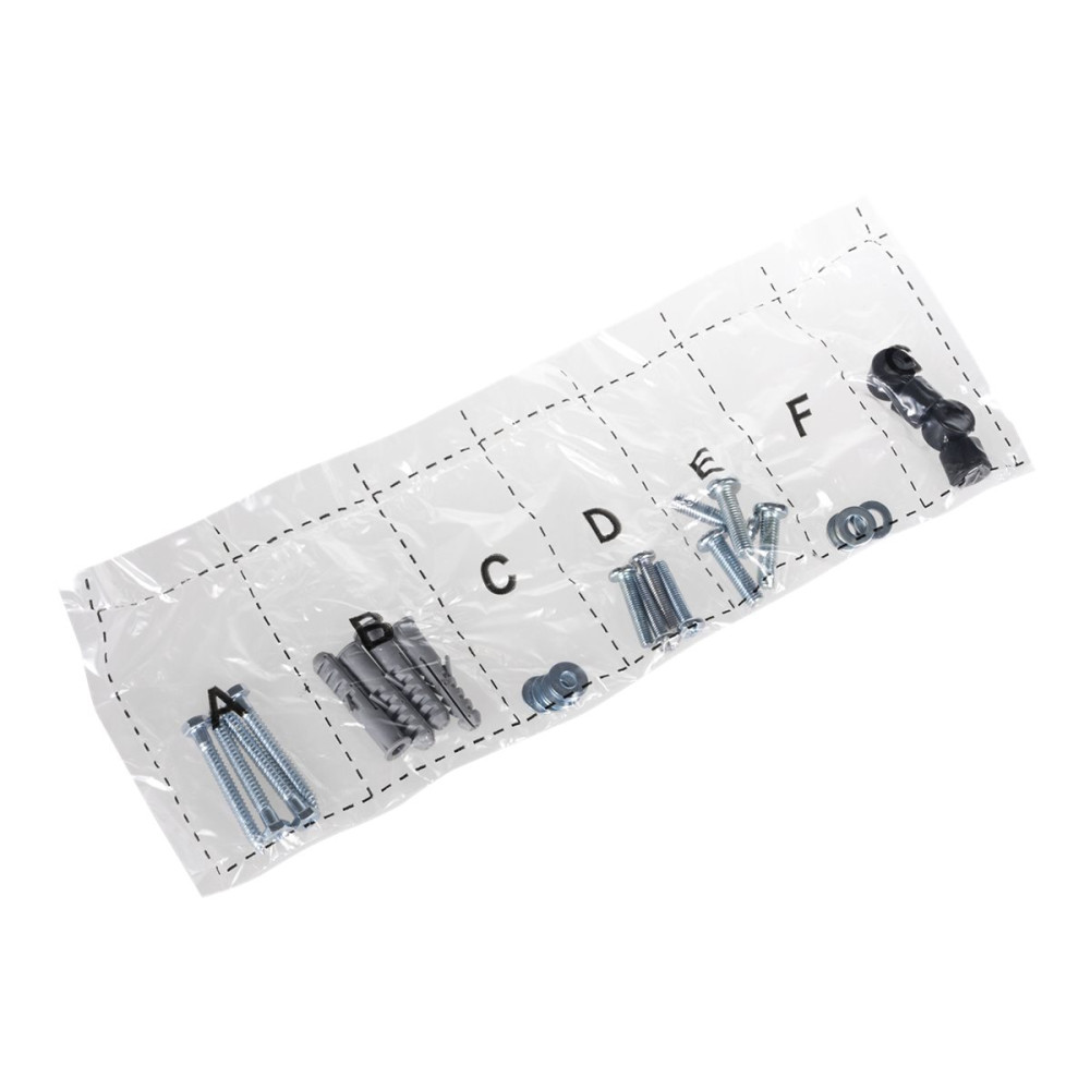 Produktbild för Maclean MC-777 konsol - för platt panel - svart