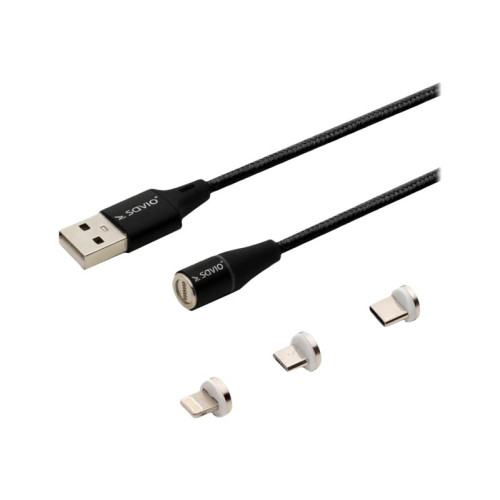 SAVIO SAVIO CL-155 - laddnings-/datakabelsats - 2 m