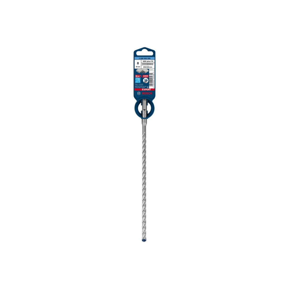 Produktbild för Bosch Expert SDS-plus-7X - borr - för betong, murverk, armerad betong, granit, cured concrete, gneiss, hardened reinforced concrete