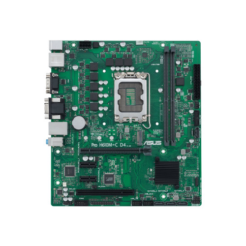 ASUSTeK COMPUTER ASUS PRO H610M-C D4-CSM - moderkort - micro ATX - LGA1700-uttag - H610