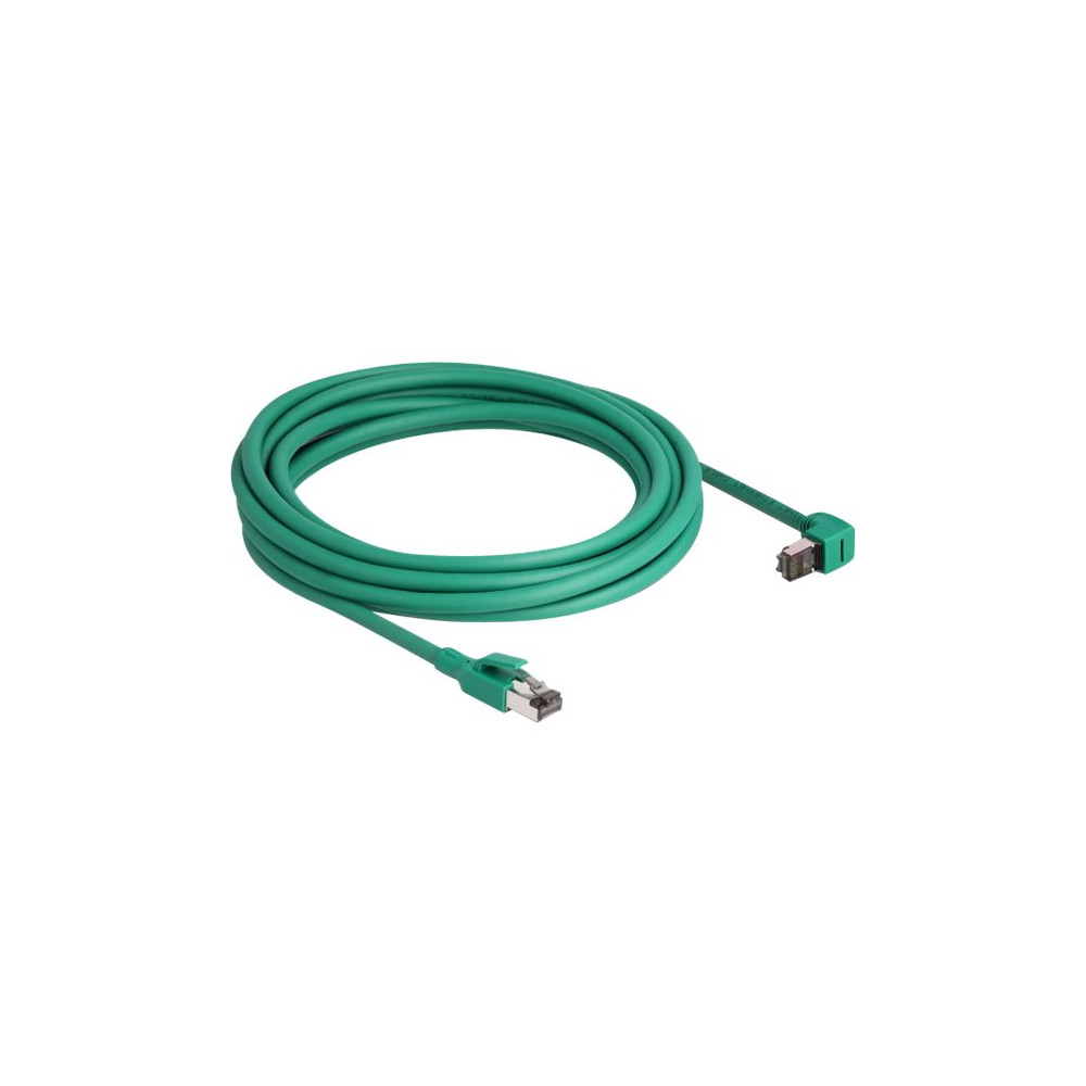 Produktbild för Delock PROFINET patch-kabel - 5 m - grön