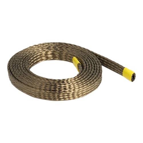 DeLOCK Delock kabelhanteringsfodral - 10 mm, flätad, tillverkad av basaltfibrer