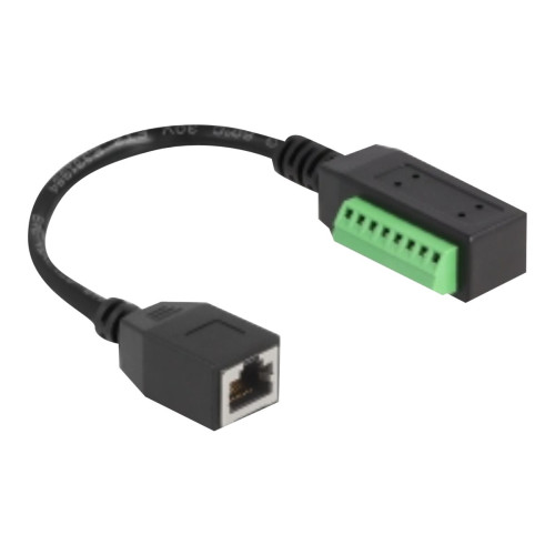 DeLOCK nätverkskort - 21.5 cm - svart - Övrigt inom nätverksprodukter