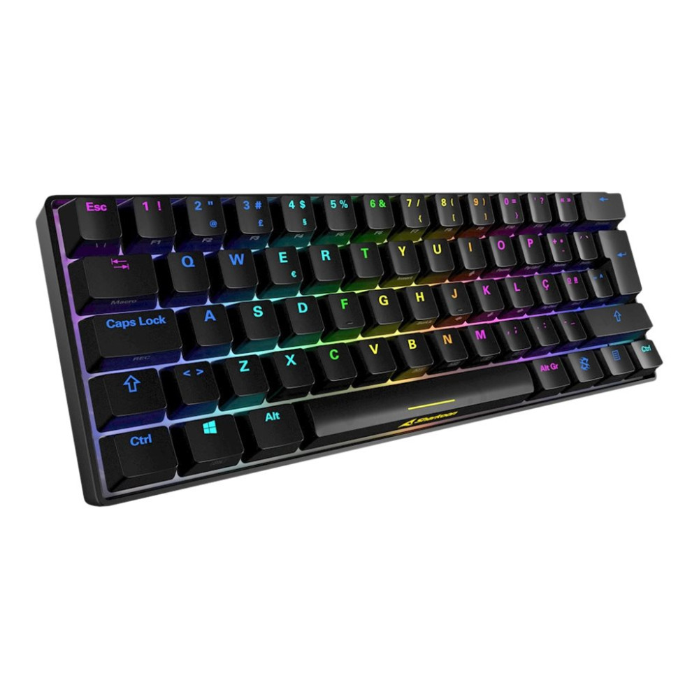 Produktbild för Sharkoon SKILLER SGK50 S4 - tangentbord - portugisisk - svart Inmatningsenhet