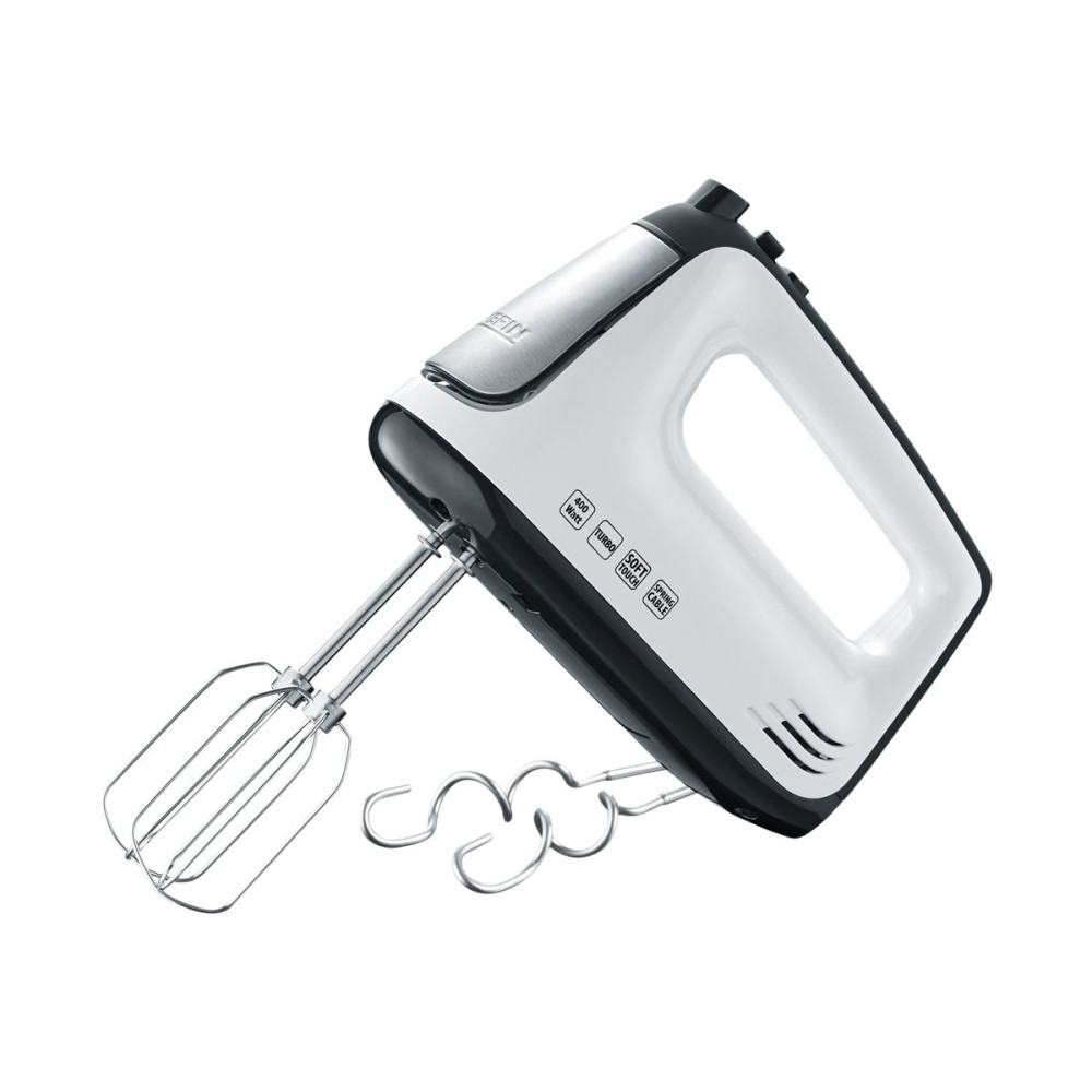 Produktbild för SEVERIN HM 3830 - handmixer - rostfrtt stål/svart/vit