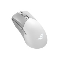 Produktbild för ASUS ROG Gladius III Wireless AimPoint - mus - 2.4 GHz, USB, Bluetooth 5.1 LE - månskensvit
