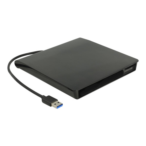 DeLOCK Delock 5.25" External Enclosure Slim SATA > USB 3.0 - förvaringslåda - SATA - USB 3.2 (Gen 1)