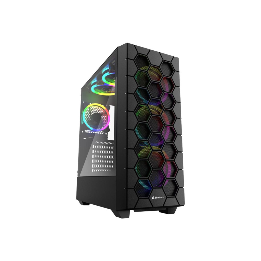 Produktbild för Sharkoon RGB Hex - mid tower - ATX