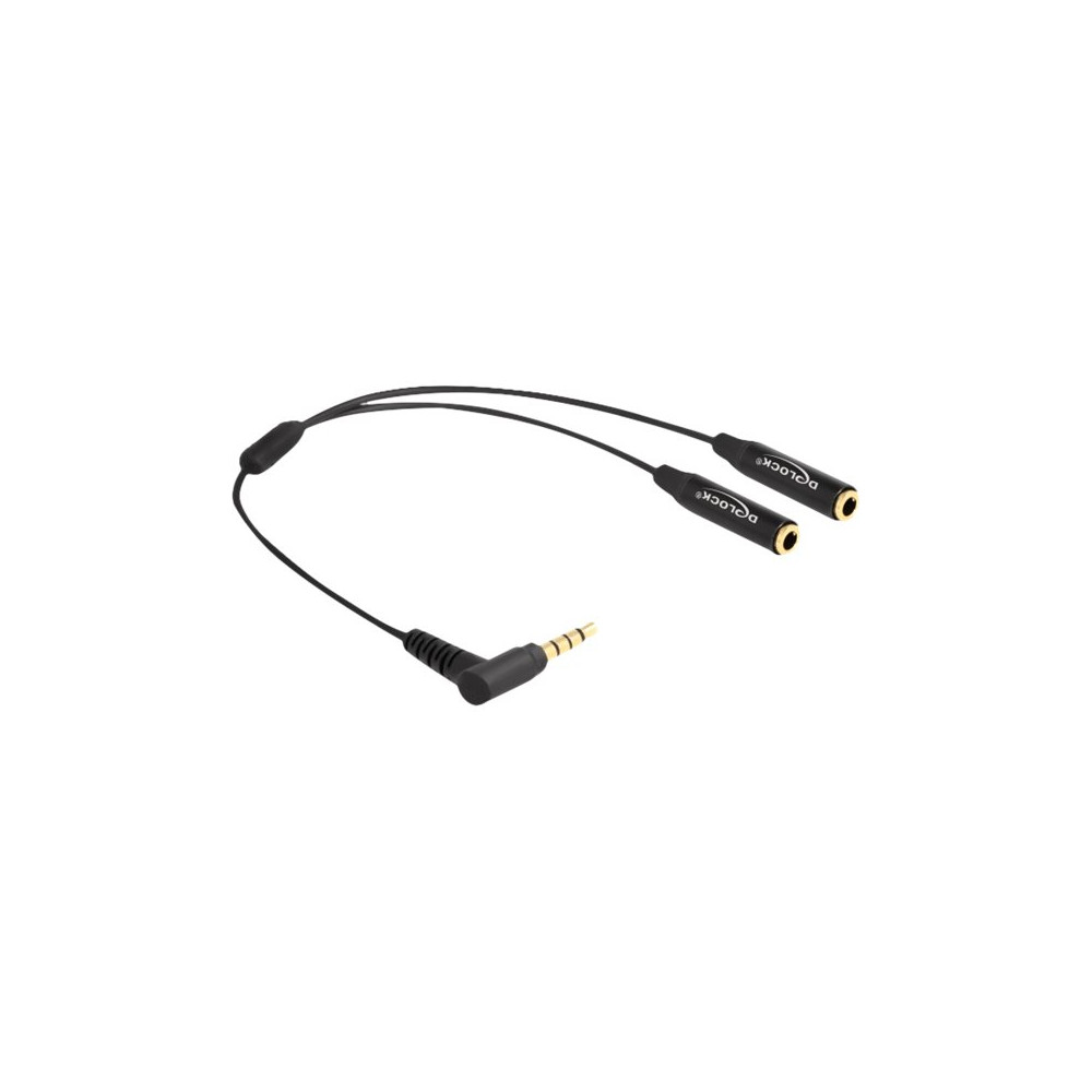 Produktbild för Delock ljudsplitter - 25 cm
