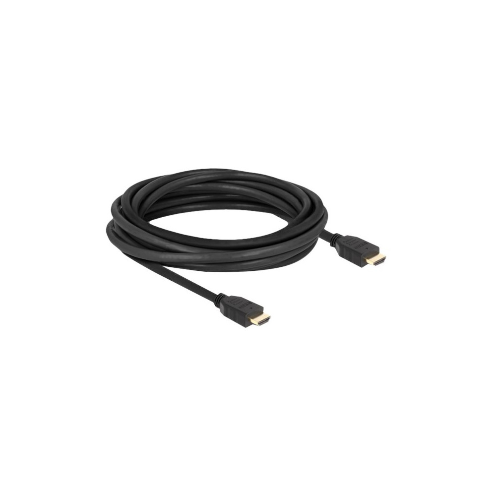 Produktbild för Delock HDMI-kabel med Ethernet - 5 m