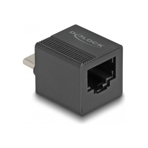 DeLOCK Adapter to Gigabit LAN mini - nätverksadapter - USB-C - Gigabit Ethernet x 1 - Övrigt inom datorkomponenter
