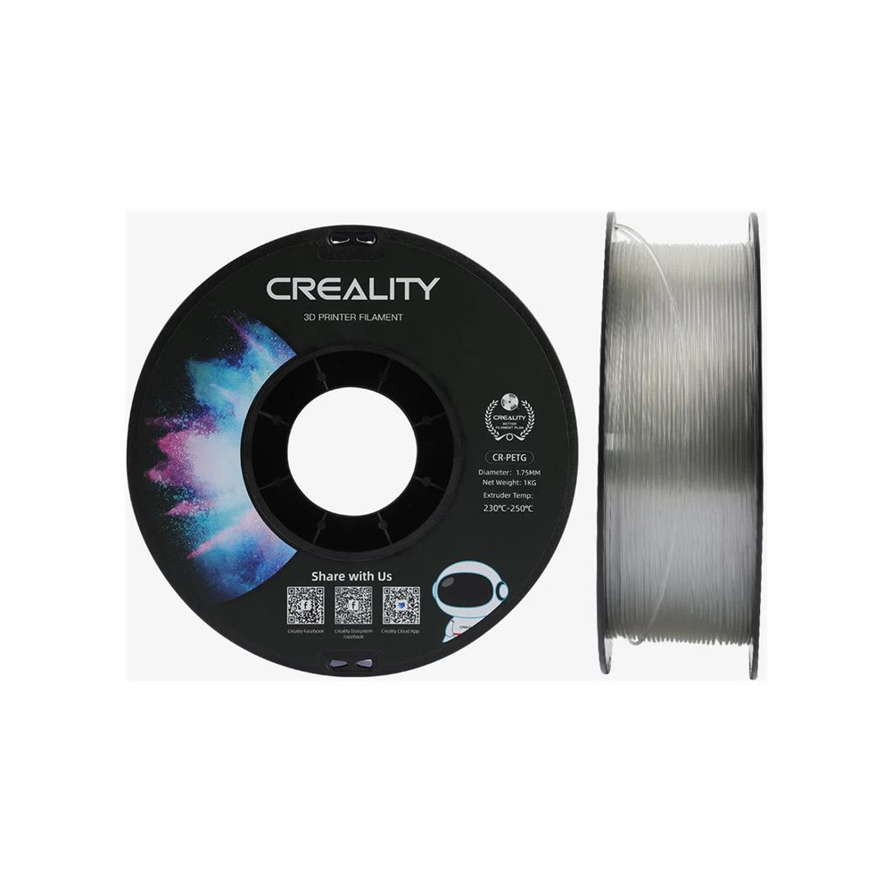 Produktbild för Creality3D - transparent - CR-PETG filament