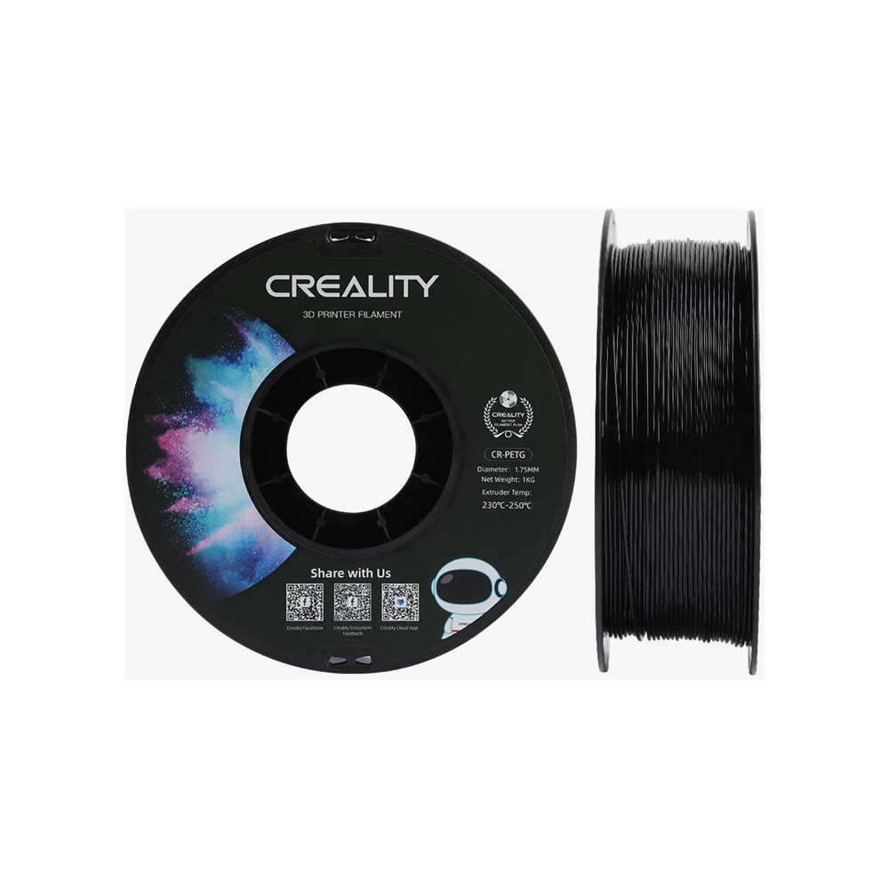 Produktbild för Creality3D - svart - CR-PETG filament