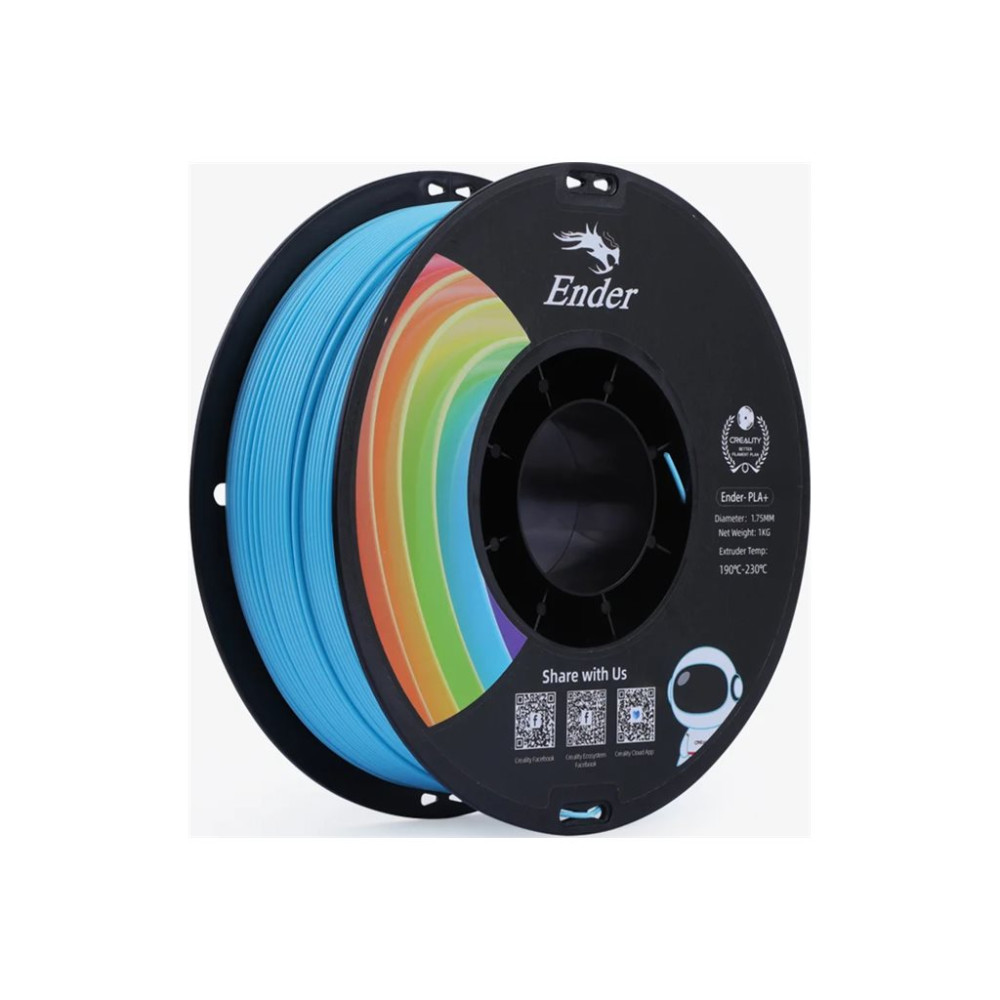 Produktbild för Creality3D - 1-rulle - blå - PLA+ filament