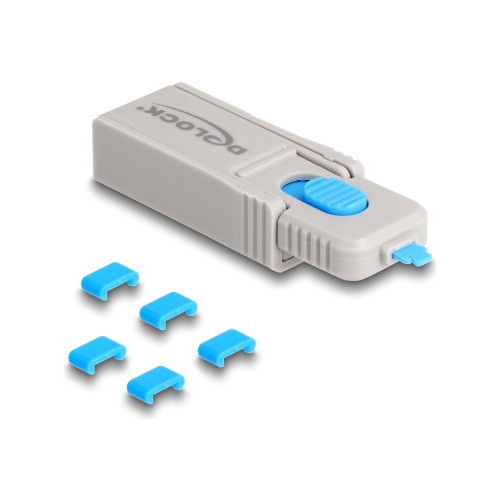 DeLOCK - USB-C port blocker tool - Osorterat