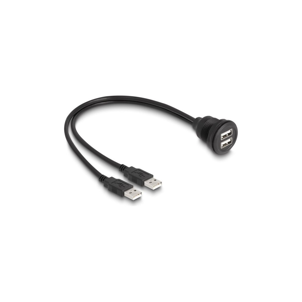 Produktbild för Delock - USB-förlängningskabel - USB till USB - 1 m