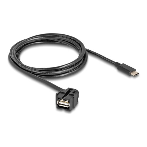 DeLOCK Delock - USB typ C-kabel - 24 pin USB-C till USB - 1.5 m