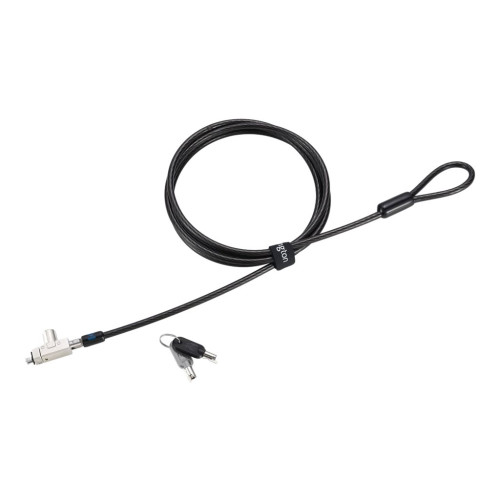 Kensington Computer Products Group Kensington N17 Keyed Laptop Lock - Master Keyed - for Dell Devices - lås för säkerhetskabel