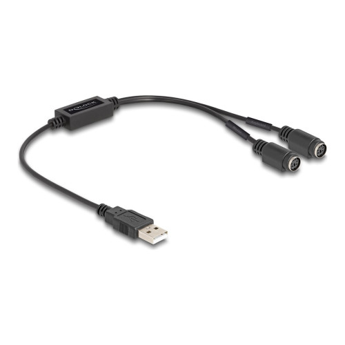 DeLOCK Delock adapter för tangentbord/mus - USB 2.0