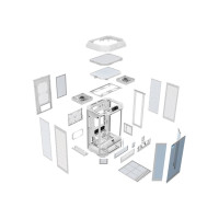 Produktbild för Thermaltake The Tower 300 Snow - microtower - mini ITX / micro ATX