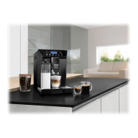 Produktbild för De'Longhi Eletta Cappuccino Evo ECAM46.860.B - automatisk kaffekokare med mjölkskummare - 15 bar - svart