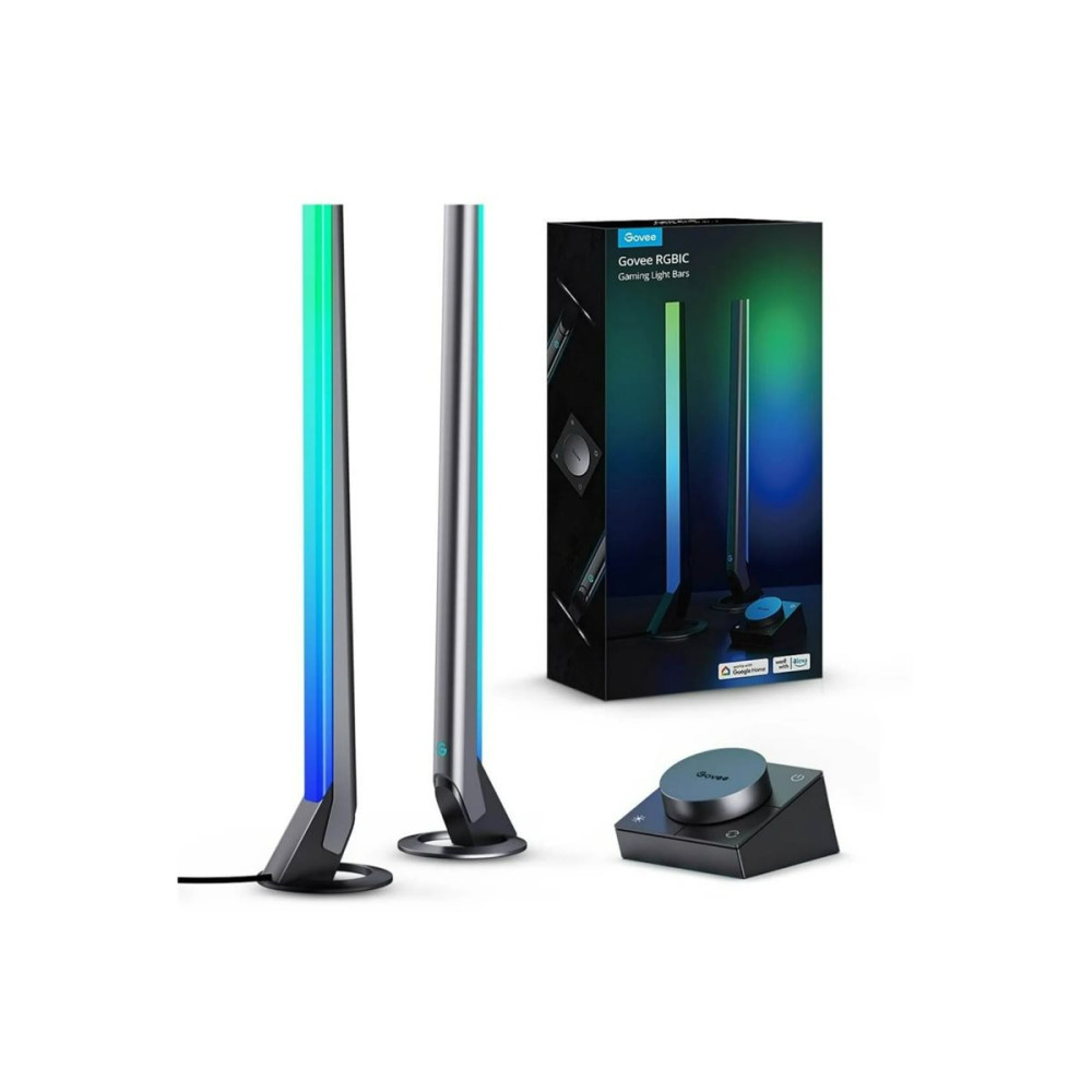 Produktbild för Govee H6047 - ljuslist - LED - 24 W - RGBIC - 7500 K (paket om 2)